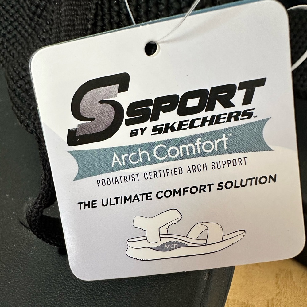 Skechers Men’s Black Sport Sandals - Picture 4 of 15